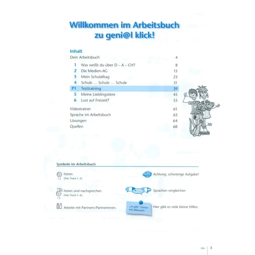 geni@l klick A1.1: Arbeitsbuch mit Audios und Videos: Производитель Klett