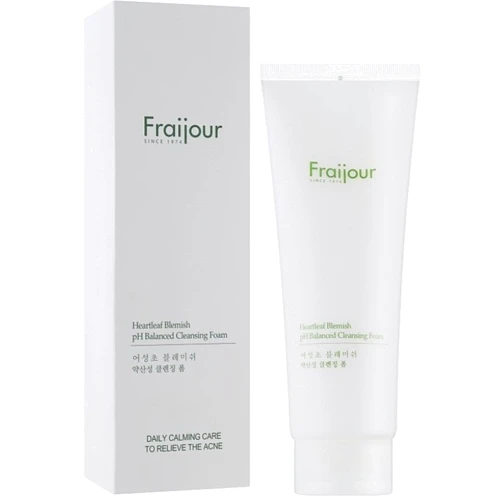 Fraijour Heartleaf Blemish pH Balanced Cleansing Foam Пенка для умывания для чувствительной проблемной кожи 250 ml