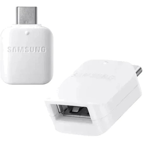 Адаптер Samsung OTG Adapter MicroUSB to USB 2.0 White (GH96-09728A) NO BOX: Интерфейс подключения microUSB