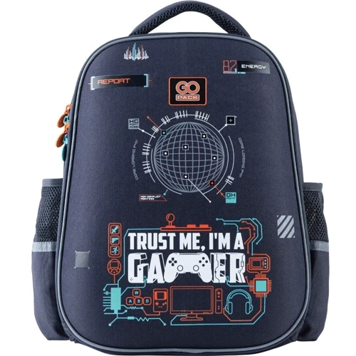 Рюкзак GoPack Education полукаркасный Gamer (165M-5): Возрастная группа от 6 до 10 лет