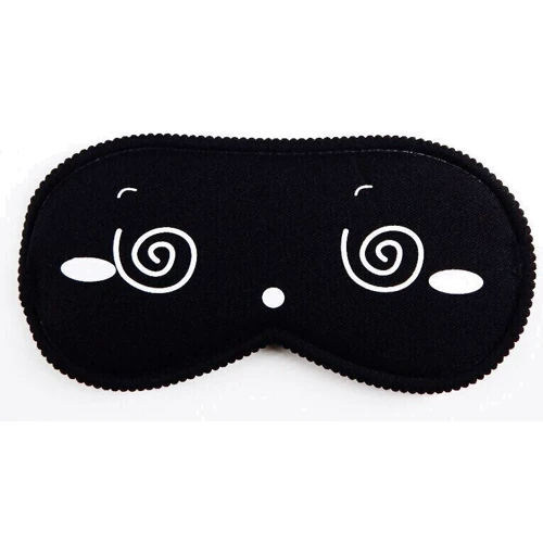 Закрытая маска на глаза Smile BLACK, SKN-C069