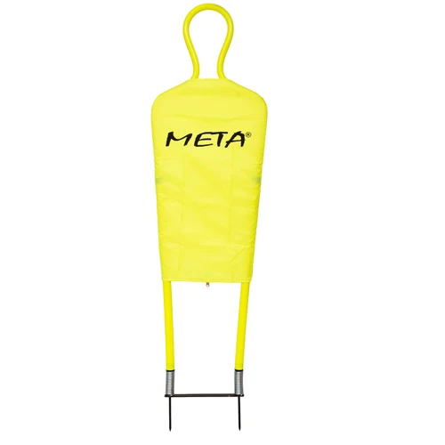 Манекен футболиста универсальный Meta Defender man Dummy желтый Уни 125-185 см (1518516100)