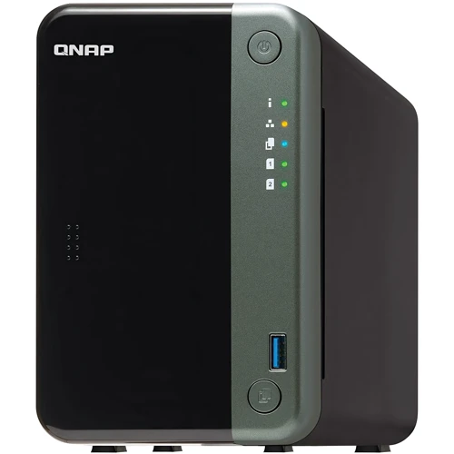 Мережевий накопичувач (NAS) QNAP 2BAY 4GB TS-253D-4G: Бездротове з'єднання немає