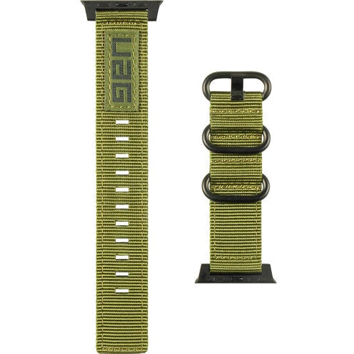 Аксессуар для Watch Urban Armor Gear UAG Nato Strap Olive Drab (19148C114072) for Apple Watch 42/44mm