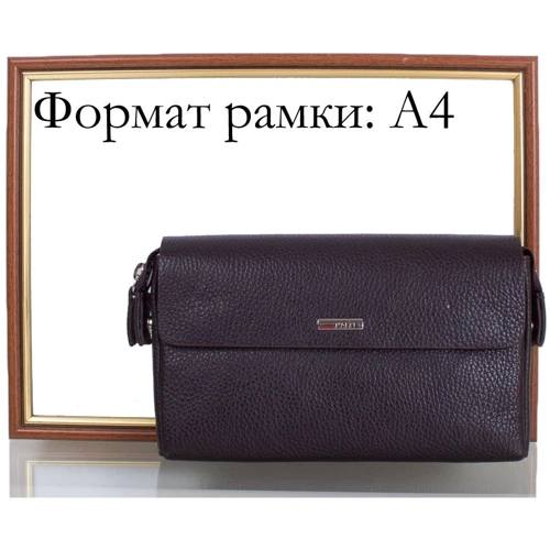 Чоловіча борсетки Karlet темно-коричнева (SHI5679-019): Тип ручки Коротка ручка