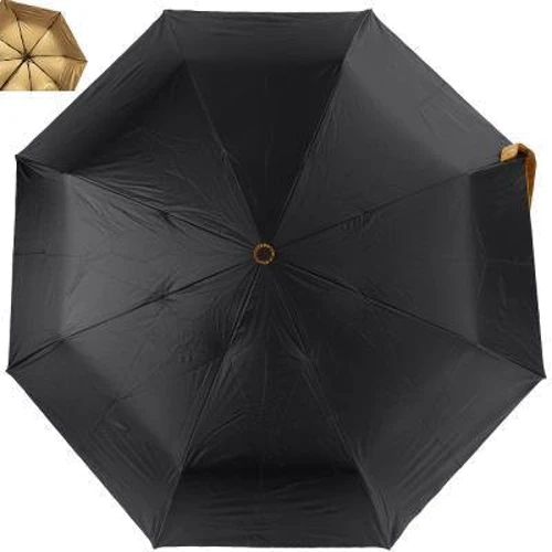 Парасолька жіночий напівавтомат Fare чорний (FARE5529-black-gold) фото 6