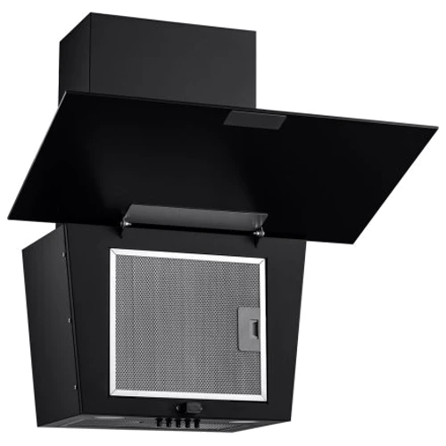 Витяжка Pyramida V3 60 (1000) BL: Матеріал корпусу нержавіюча сталь, скло