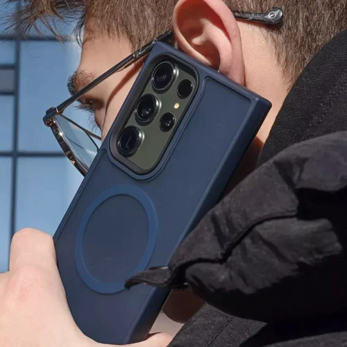 Чехол для телефонов WAVE Matte Insane Case with MagSafe Midnight Blue for Samsung S911 Galaxy S23: Цвет темно-cиний