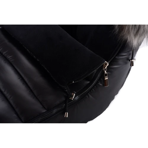 Зимний конверт Cottonmoose Alaska Premium 729/65/107/143 brown (черный-коричневый)