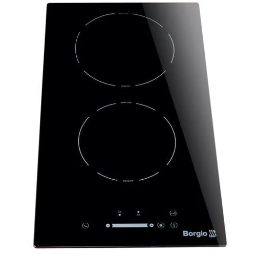 Варильна поверхня BORGIO IC 302 SL black: Розташування панелі фронтальное