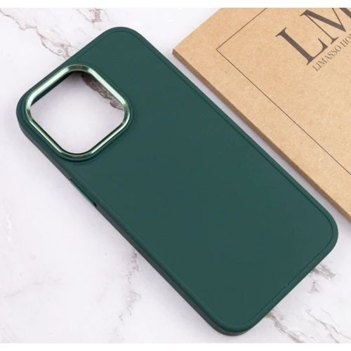 Чехол для iPhone TPU Case Bonbon Metal Style Pine Green for iPhone 14 Pro Max: Тип чехла накладка на заднюю часть