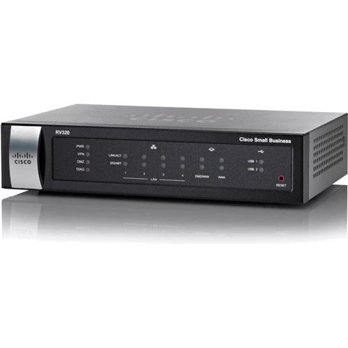 Маршрутизатор Wi-Fi VPN-Cisco SB RV320 Gigabit Dual WAN VPN Router