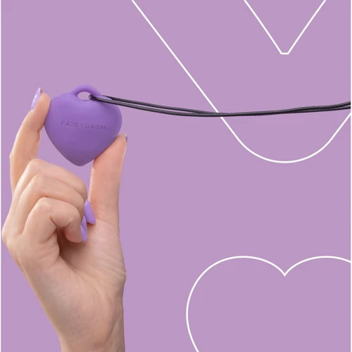 Мини-вибратор FairyGasm PleasureStone violet