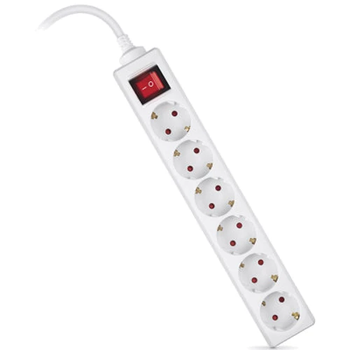 Сетевой фильтр REAL-EL RS-6 Protect M 5m, white (EL122300035) фото 10