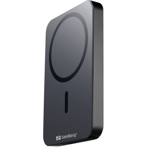 Внешний аккумулятор Sandberg Power Bank 5000mAh Mag Wireless 20W Black (420-96): Количество USB 2
