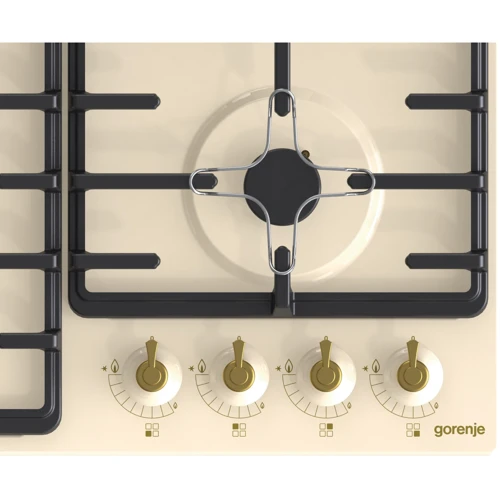 Варочная поверхность газовая Gorenje GW641CLI: Рабочая поверхность эмаль