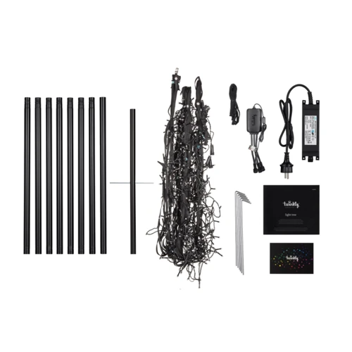 Гирлянда Smart LED Twinkly Light tree RGBW 750 Gen II IP44 высота 4м: Длина, м 4
