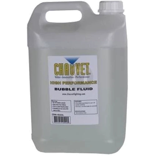 Жидкость для bubble машин CHAUVET BF5 Bubble Fluid 5L: Производитель CHAUVET