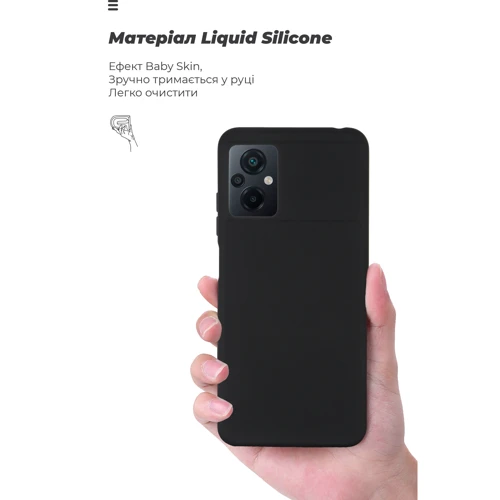 Аксессуар для смартфона ArmorStandart ICON Case Black for Xiaomi Poco M5 (ARM62971) фото 7