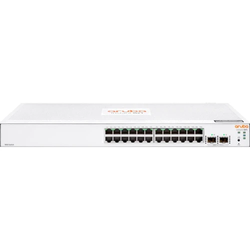 Мережевий комутатор HP Aruba Instant On 1830-24G-2SFP (JL812A): Порти только Gigabit Ethernet (10/100/1000)