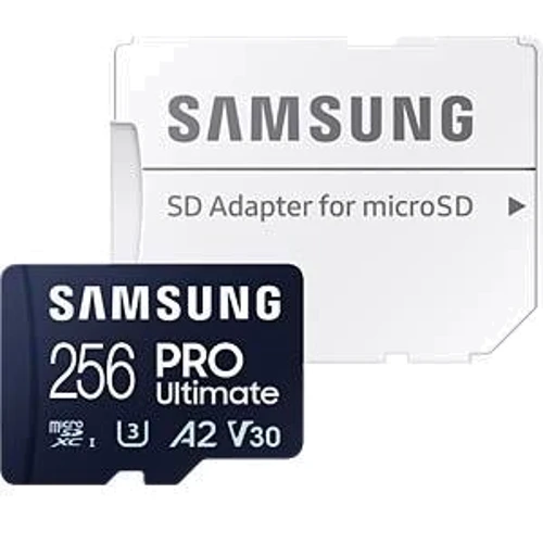 Карта пам'яті Samsung 256GB microSDXC Class 10 UHS-I U3 V30 A2 Pro Ultimate + adapter (MB-MY256SA): Тип карти MicroSDXC