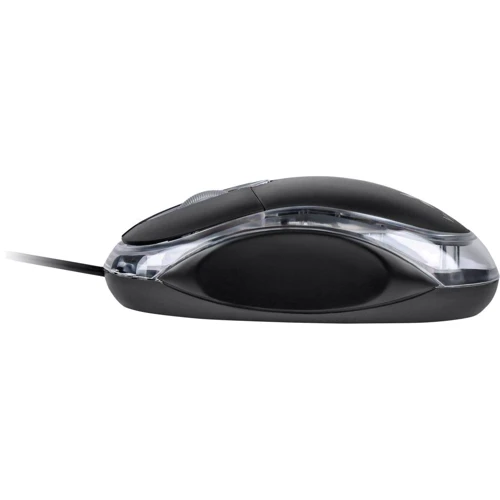 Мышь Vinga MS201BK: Интерфейс подключения проводная USB