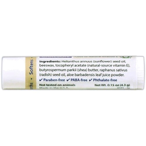 Бальзам для губ Carlson Labs E Gem, Lip Care 1000 IU, 0.15 oz (4.3 g)