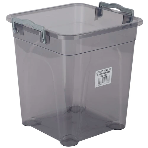 Емкость для хранения Violet House Prenty Box black прямоугольная 7 л (0487 PRENTY BOX black прям. 7 л): Объем, л 7