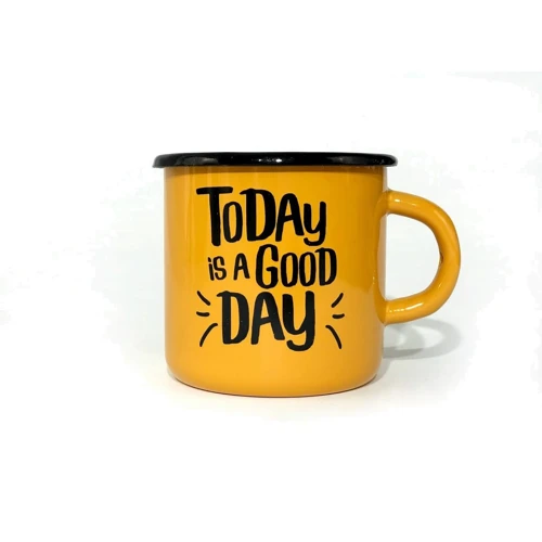 Чашка PAPAdesign Today is a good day оранжевый