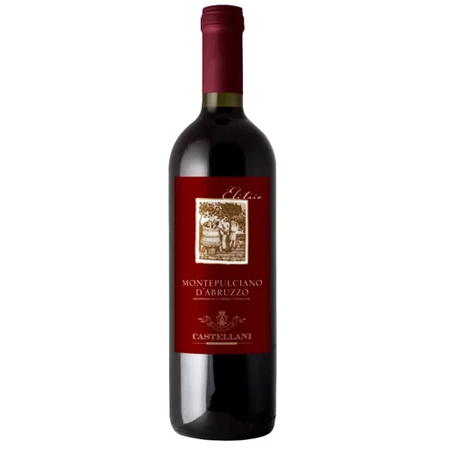 Вино Castellani Montepulciano D'Abruzzo Elitaio DOC, красное сухое, 12% 0.75л (MAR8002153007808)