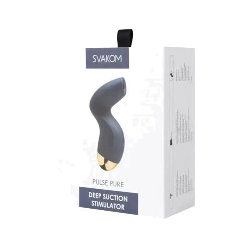 Вакуумный стимулятор Svakom Pulse Pure Navy Blue
