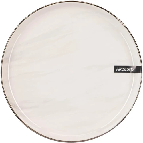 Тарілка десертна Ardesto Marmo 19 см бежева (AR2919MRB: Тип тарілка десертна