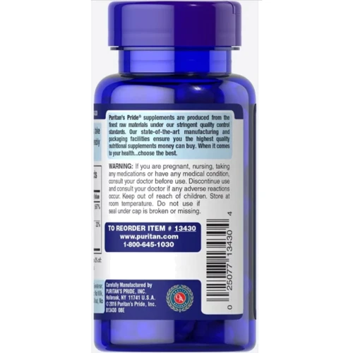 Puritan's Pride Biotin 5000 mcg 60 Caps Биотин