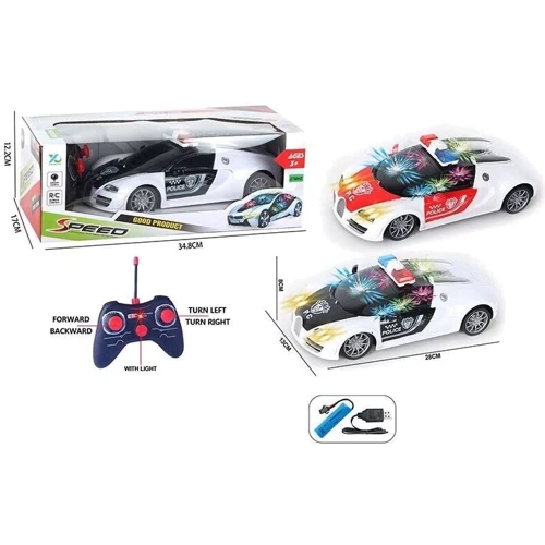 Поліцейська машинка на радіокеруванні (DYQ 031-5): Форма Автомобіль