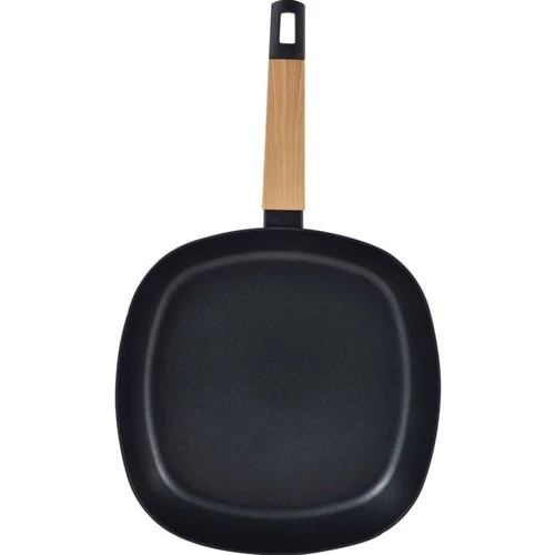 Сковорода гриль Bergner Earth black BG-34625-BK 28 см (00000025165): Діаметр, см 28