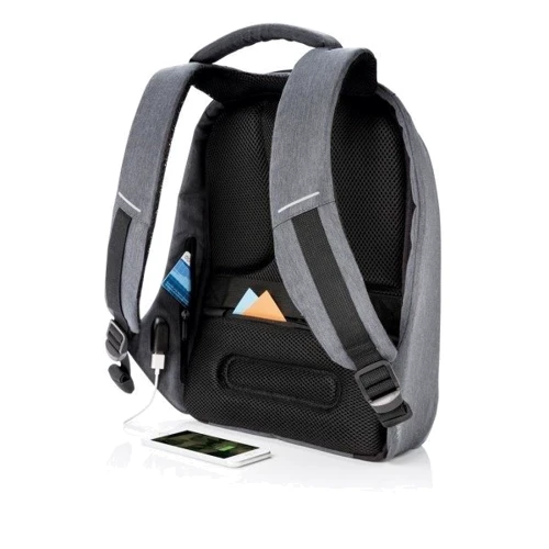 Чоловічий рюкзак антизлодій XD Design Bobby Compact 14" Camouflage Green зелений (P705.657): Тип ручки Плечевой ремень, Короткая ручка