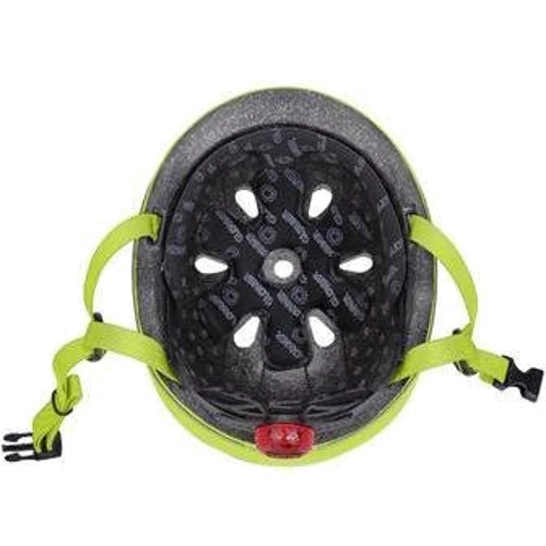 Шолом захисний дитячий GLOBBER EVO LIGHTS, зелений, з ліхтариком, 45-51см (XXS / XS): Виробник Globber