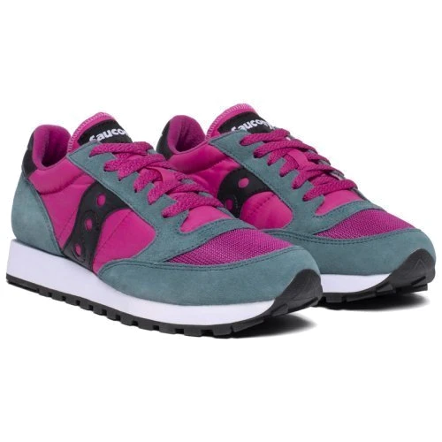 Кроссовки Saucony Jazz Vintage (60368-128s) 37.5 (7.5) фуксия натуральная замша всесезон: Материал верха Натуральная замша