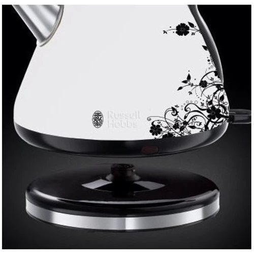Электрочайник Russell Hobbs 21963-70 Legacy Floral: Цвет белый / черный