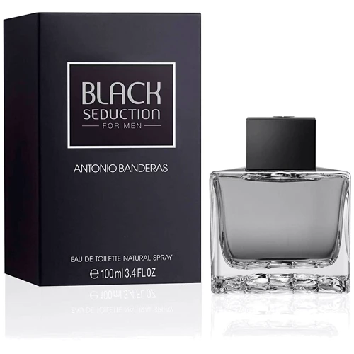 Туалетна вода Antonio Banderas Seduction In Black 100 ml Тестер