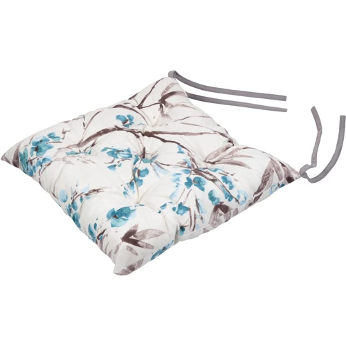 Подушка Подушка для стільця Ardesto Textiles Flower 40х40 см бежева (ART03PF): Наповнювач холлофайбер