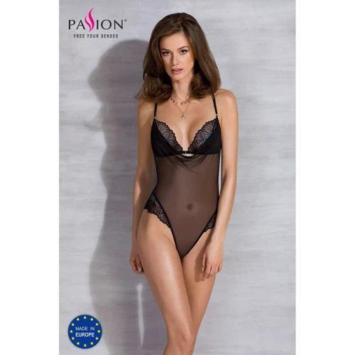 Боди Passion DELIENA BODY black XXL/XXXL