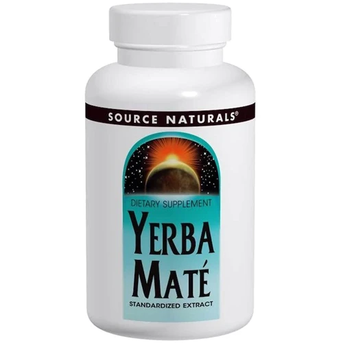 Source Naturals Yerba Mate 600mg, 90 Tab