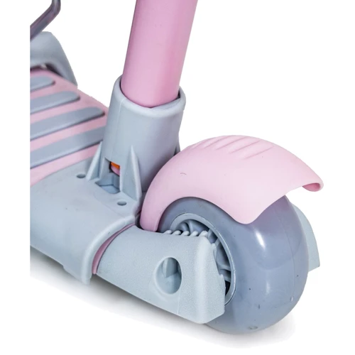 Самокат Scooter Smart 5in1. Pink (многофункциональный, с бортиком) 836618788: Тип колес литые