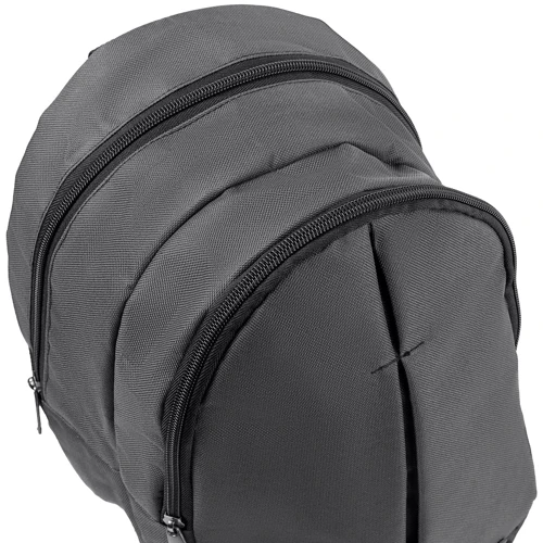 Мужской рюкзак DNK Leather темно-серый (DNK-BACKPACK-2-col7-2): Тип ручки Плечевой ремень, Короткая ручка