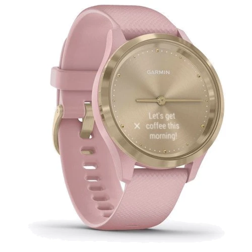 Смарт-годинник Garmin Vivomove 3s Light Gold Stainless Steel Bezel w. Dust Rose and Silicone B. (010-02238-01): Операційна система Пропрієтарна