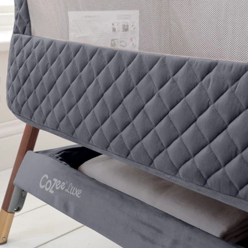 Кроватка Tutti Bambini CoZee Luxe Серая (211208/6581): Материал пластик