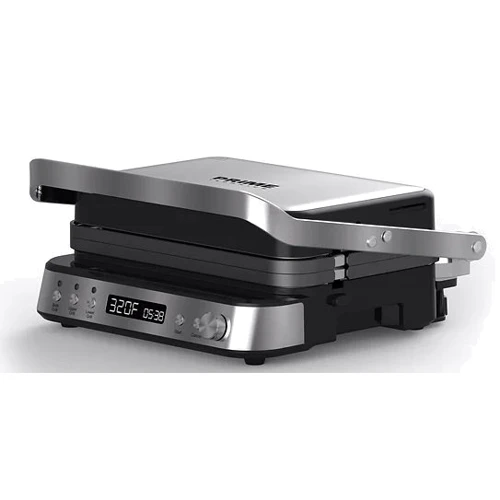 Электрогриль PRIME Technics PGH 208 KX: Размеры поверхности, см 20х30