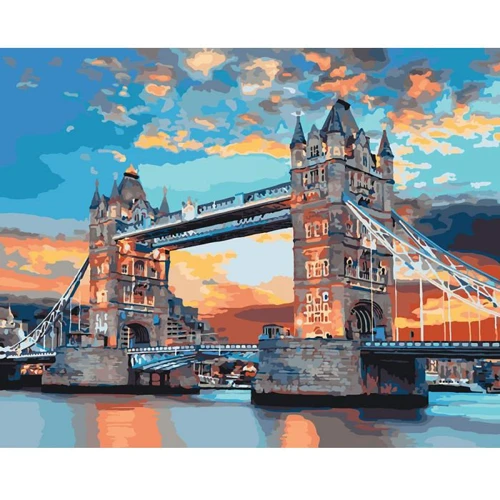 Картина по номерам Идейка "Лондонский мост" 40x50см (KHO3515)