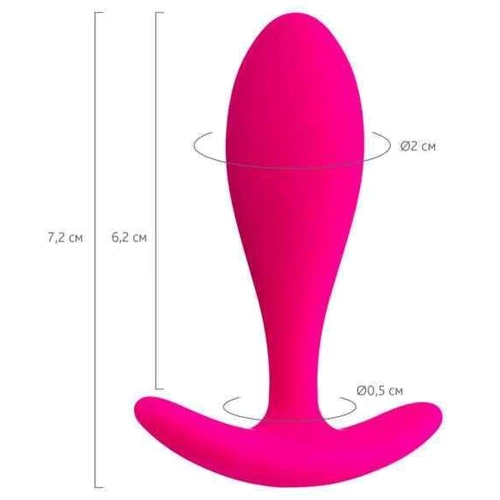 Анальная пробка ToDo Anal Plug Hub (розовая)